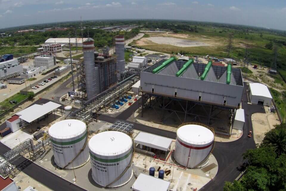 Planta cogeneración A3T